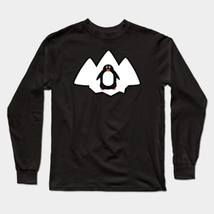 Cute Penguin In Antarctica Long Sleeve T-Shirt